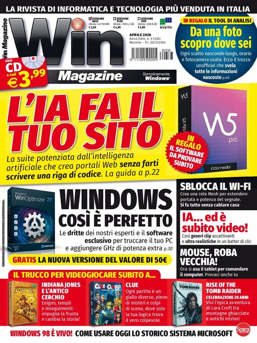Title details for Win magazine by Sprea S.p.A. - Available